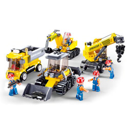 Sluban Town Stavitelé Staveniště