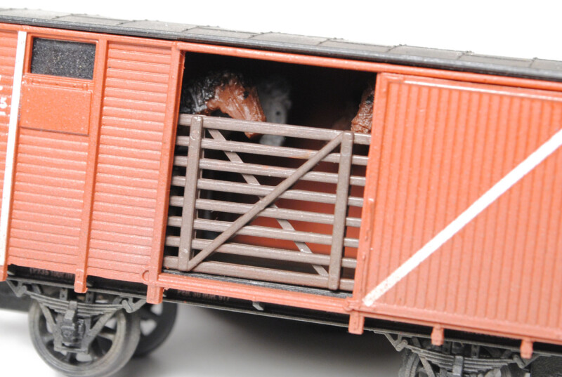 SDV Vůz HTB – převoz koní 1:87