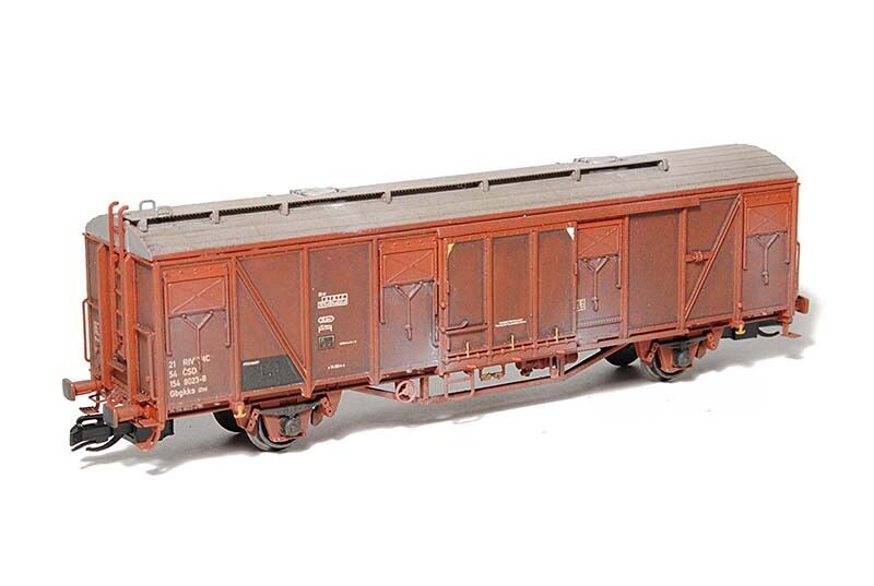 SDV Krytý vůz Gbgkks 12 ČSD 1:120