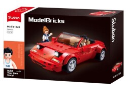 Sluban Model Bricks Sportovní vůz MX5