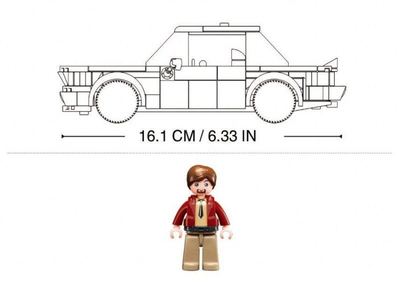 Sluban Model Bricks Klasický vůz 2002