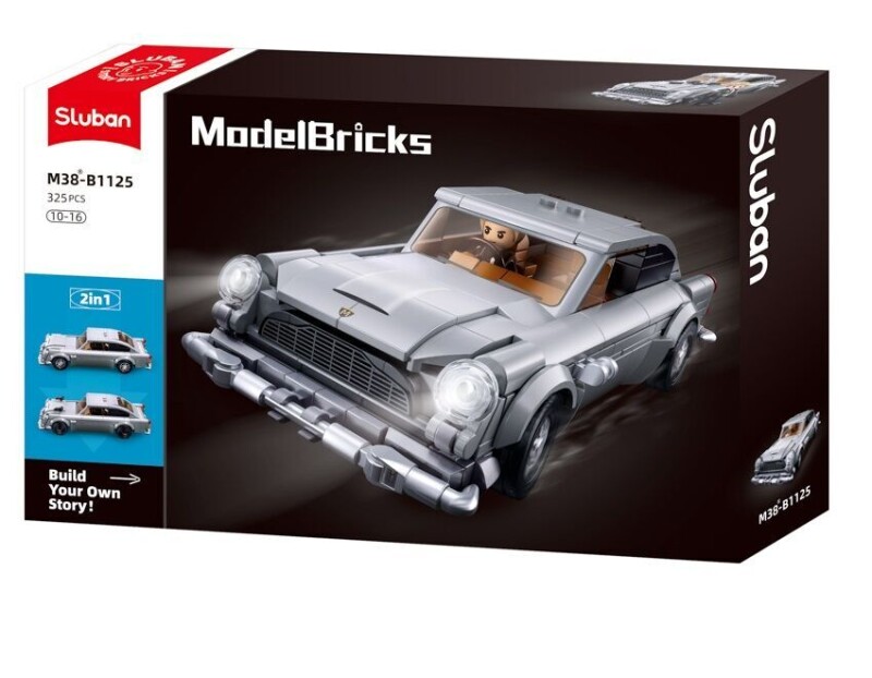 Sluban Model Bricks Auto tajného agenta