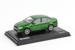 Abrex Škoda Octavia III 1:43 Zelená Rallye Metalíza