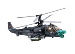 Sluban Model Bricks Bojový vrtulník KA-52S 