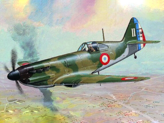 Směr Dewoitine D 520 1:72