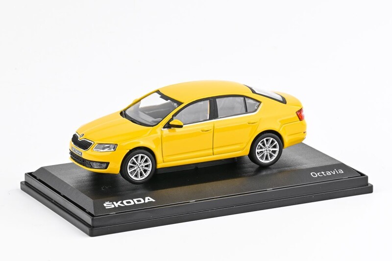 Abrex Škoda Octavia III 1:43 Žlutá Taxi