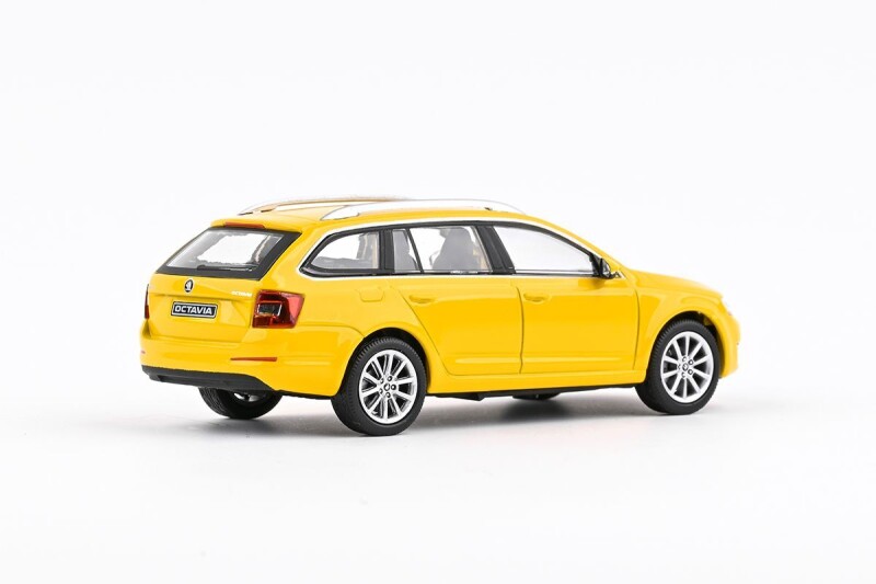 Abrex Škoda Octavia III Combi 1:43 Žlutá Taxi 