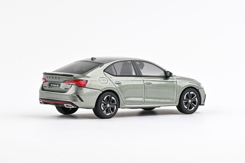 Abrex Škoda Octavia IV RS 1:43 Zelená Agave Metalíza