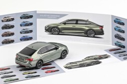 Abrex Škoda Octavia IV RS 1:43 Zelená Agave Metalíza