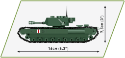 Cobi Britský pěchotní tank A22 CHURCHILL Mk. IV 1:48 