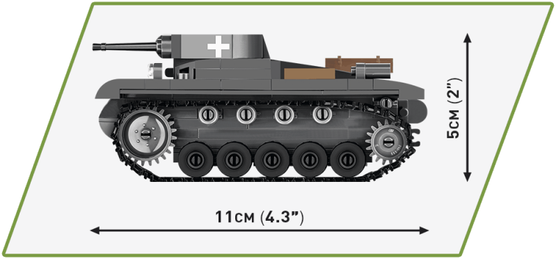 Cobi Lehký tank PANZER II AUSF. A 1:48 
