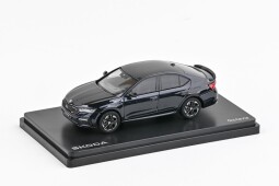 Abrex Škoda Octavia IV RS 1:43 Modrá Plum Metalíza