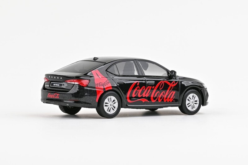 Abrex Škoda Octavia IV 1:43 Coca-Cola Červené Nápisy