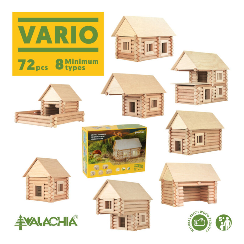 Walachia Vario stavebnice 72 dílů