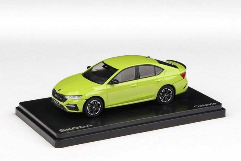 Abrex Škoda Octavia IV RS 1:43 Zelená Mamba