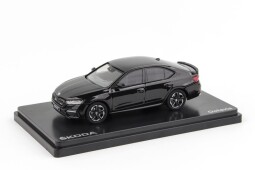 Abrex Škoda Octavia IV RS 1:43 Černý Crystal Metalíza
