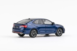 Abrex Škoda Octavia IV RS 1:43 Modrá Storm Metalíza