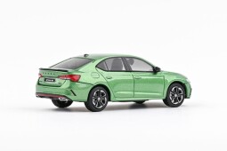 Abrex Škoda Octavia IV RS 1:43 Zelená Cosmic Metalíza