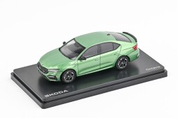 Abrex Škoda Octavia IV RS 1:43 Zelená Cosmic Metalíza