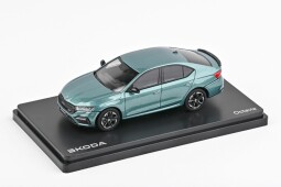 Abrex Škoda Octavia IV RS 1:43 Zelená Water World Metalíza