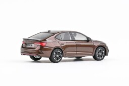 Abrex Škoda Octavia IV RS 1:43 Hnědá Amber Metalíza