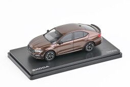 Abrex Škoda Octavia IV RS 1:43 Hnědá Amber Metalíza