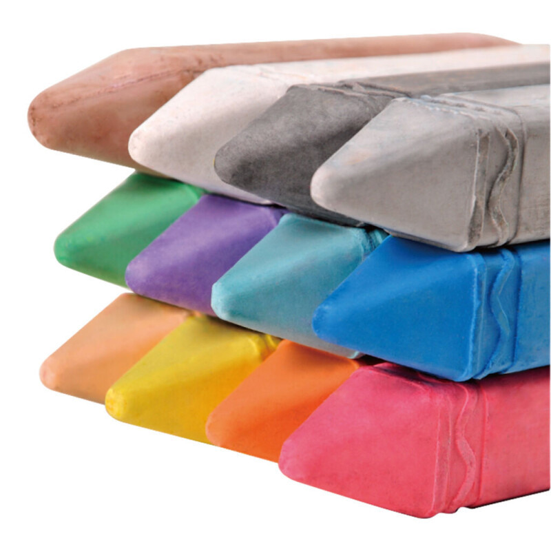 Small Foot Sada velké barevné křídy 3 balení