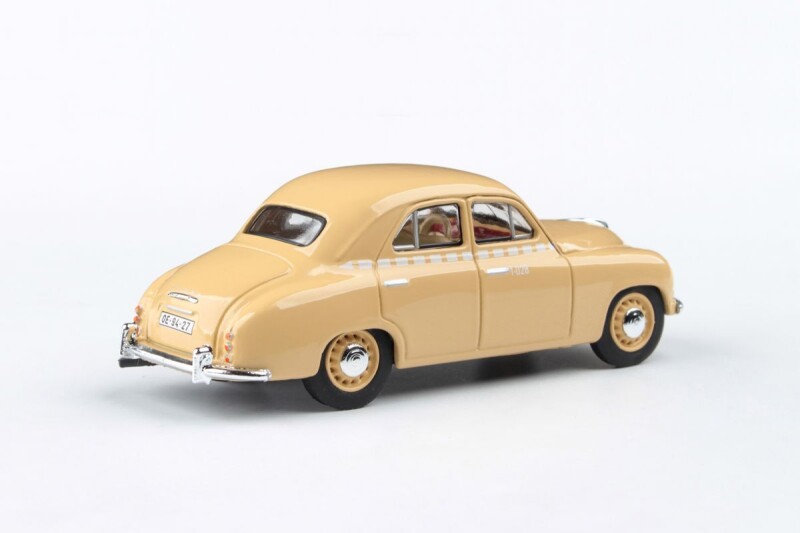 Abrex Škoda 1201 1:43 Taxi Béžová