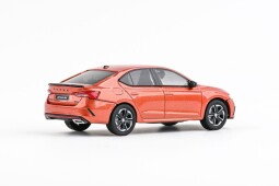 Abrex Škoda Octavia IV RS 1:43 Oranžová Tangerine Metalíza