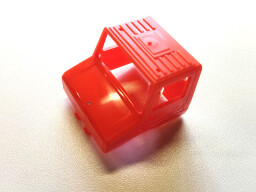 Kabina Mercedes Unimog Červená