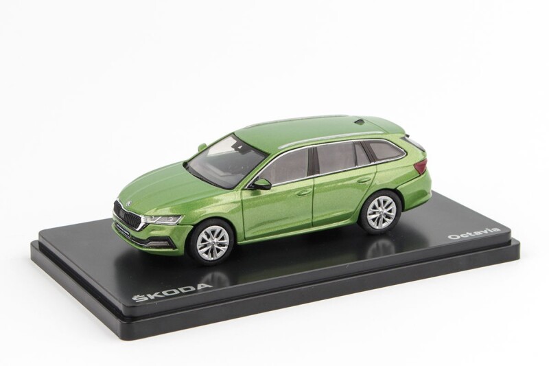 Abrex Škoda Octavia IV Combi 1:43 Zelená Májová Metalíza