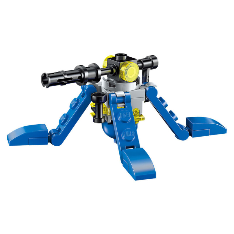 Qman Hyperfunction Tactical Unit Robot Pompom 3v1