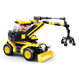 Sluban Town Stavitelé Kolové rypadlo