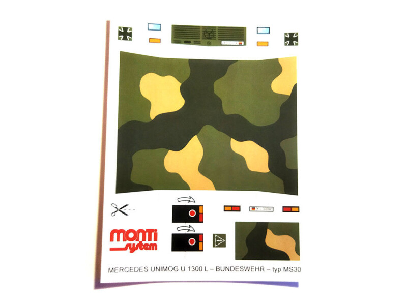 MS Mercedes Unimog 30 Aršík Bundeswehr