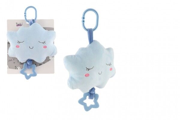 Mráček natahovací hrací strojek plyš 20x16cm