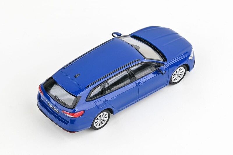 Abrex Škoda Superb IV Combi 1:43 Modrá Energy