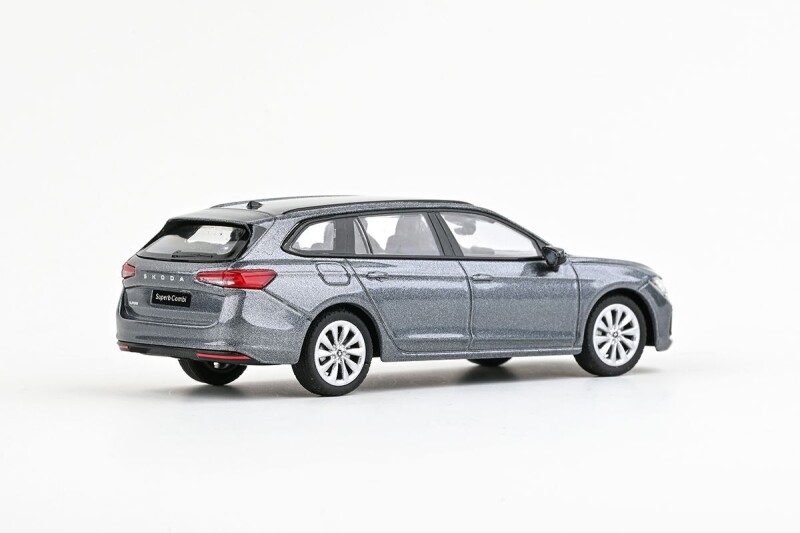 Abrex Škoda Superb IV Combi 1:43 Šedá Graphite Metalíza