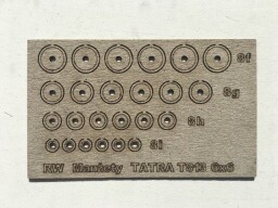 Laserový doplněk - Manžety - Tatra 813 6x6 (RipperWorks)