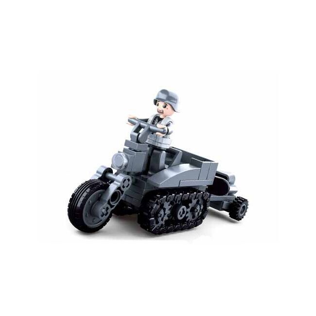 Sluban WWII Motocykl s pásy