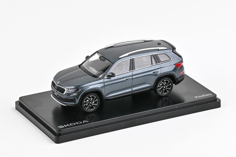 Abrex Škoda Kodiaq FL 1:43 Šedá Graphite Metalíza
