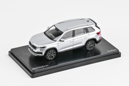 Abrex Škoda Kodiaq FL 1:43 Stříbrná Brilliant Metalíza