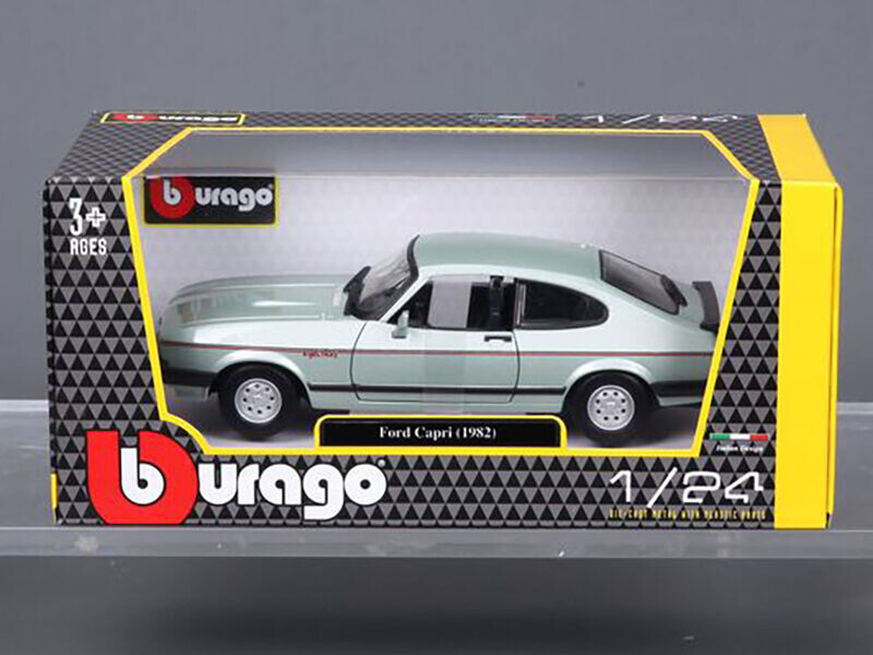Bburago Ford Capri 1982 1:24 Light green