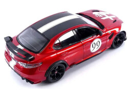 Bburago Alfa Romeo Giulia GTAm - Met Red #99 1:18