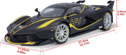 Bburago Signature Ferrari FXX K 1:18 černá