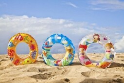 Kruh nafukovací 61cm 3 druhy