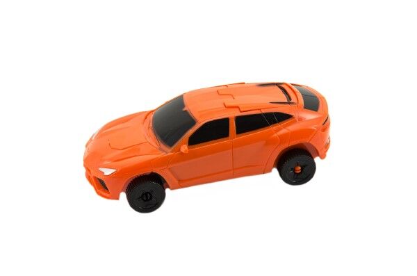 Transformer auto a robot 18cm oranžový