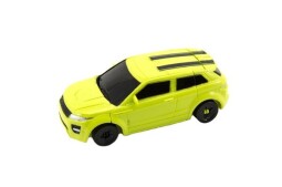 Transformer auto a robot 18cm žlutý