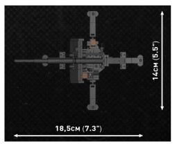 Cobi Německé protiletadlové dělo Flak 8,8 cm 1:35 