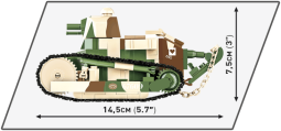 Cobi Lehký tank RENAULT FT VICTORY 1920 1:35