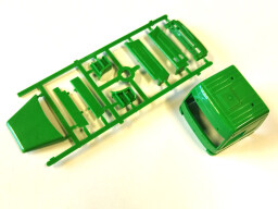 Kabina Kapotáž Mercedes Actros Zelená